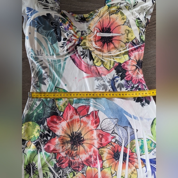 FLORAL WRAP DRESS - Colori - Picture 10 of 11